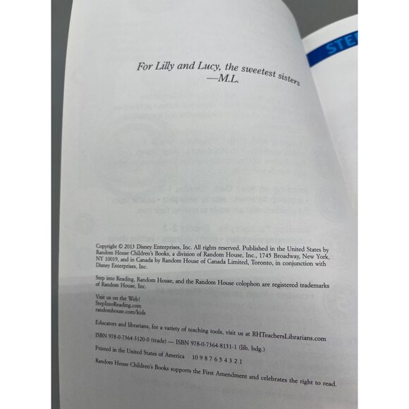 Step into Reading reading with help Disney Frozen A Tale of Two Sisters READ - Picture 4 of 5